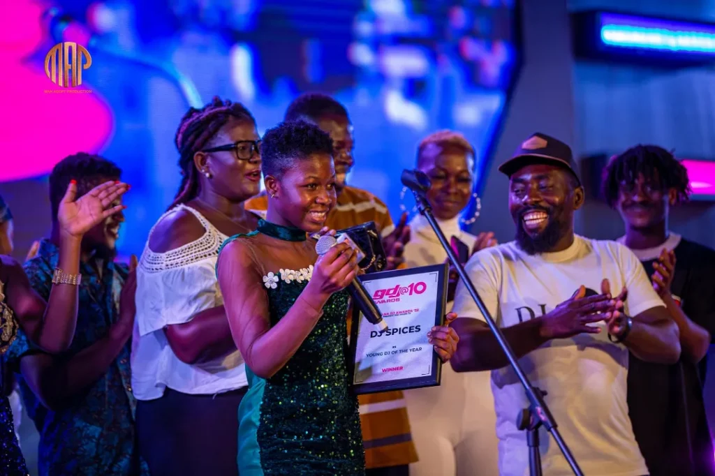 DJ Spices wins Ghana DJ Award